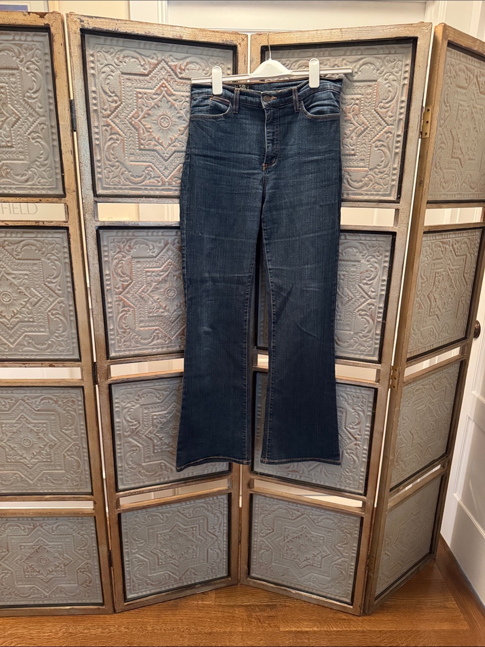 NYDJ Women's Dark Blue Flare Jeans